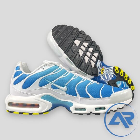 Nike Air Max Plus 'Sky Blue' White Men's Sizes 852630-411 - Picture 6 of 7